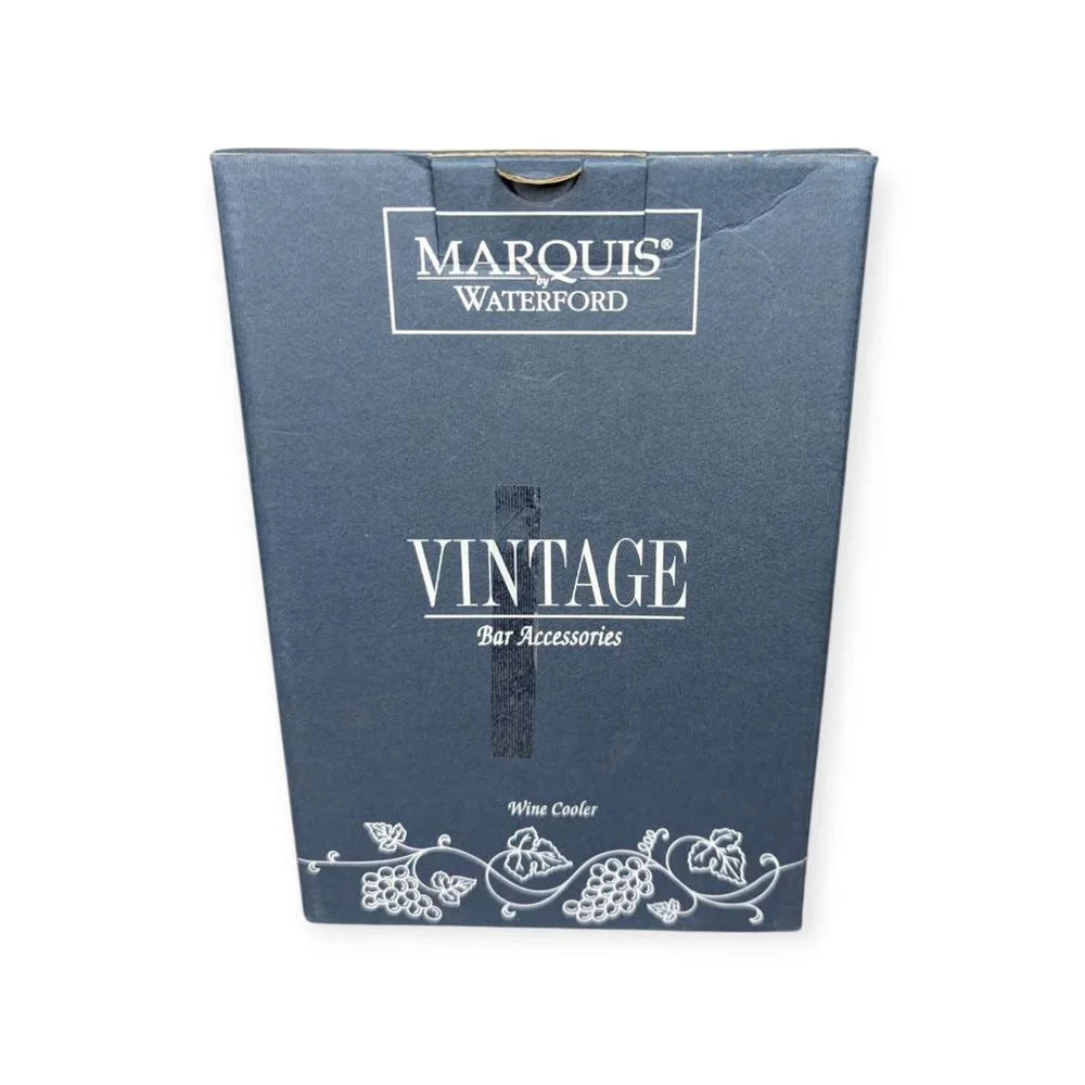 Waterford Marquis Vintage Bar Accessories Wine Cooler w/Original Box